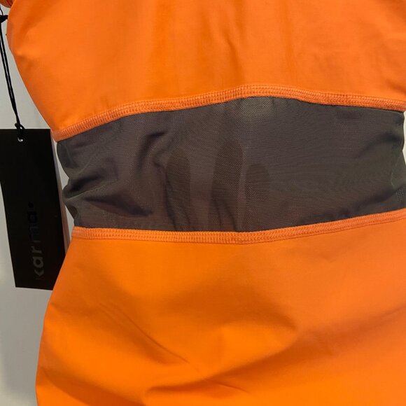 Karma Vivid Coral Kelli Tank Top L/G Athletic Wear Racerback Design Breathable - Picture 11 of 14